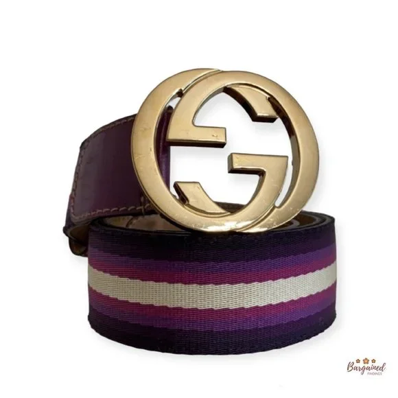 Gucci | Accessories | Authentic Gucci Web Canvas Leather  display picture 1